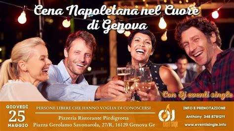 single genova|EVENTI PER SINGLE A GENOVA